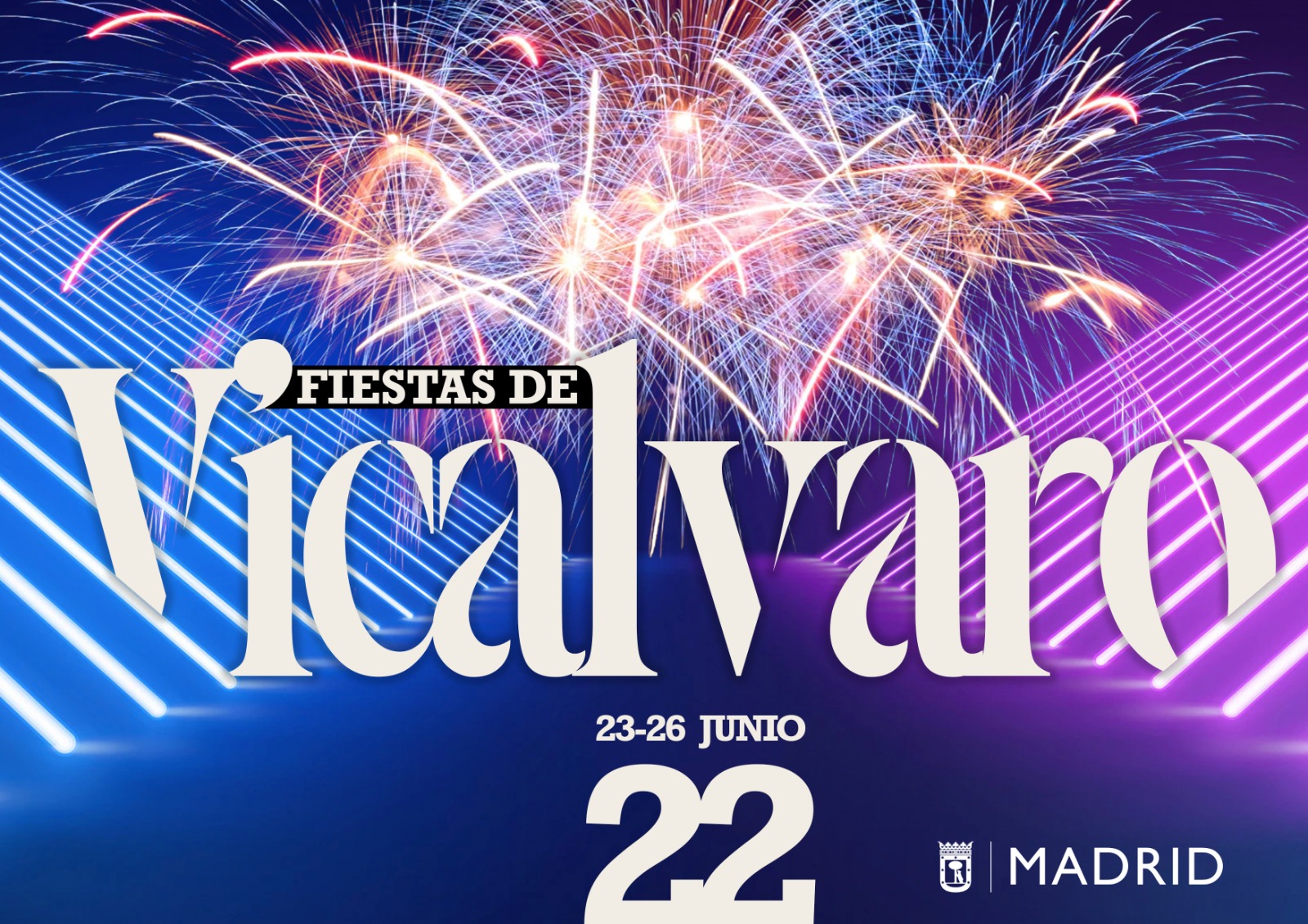 cartel Fiestas de Vicálvaro 2022