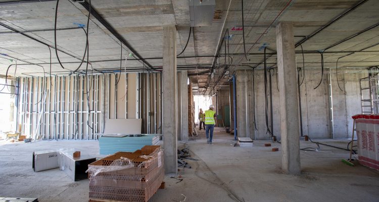 Las futuras instalaciones de SAMUR-PC y UID Ciudad Lineal en la calle Peloponeso