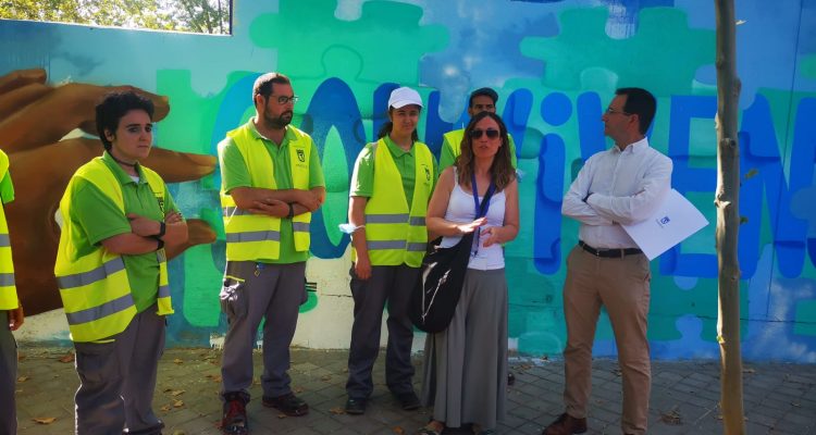 Casariego inauguración muro Espacio Inclusión