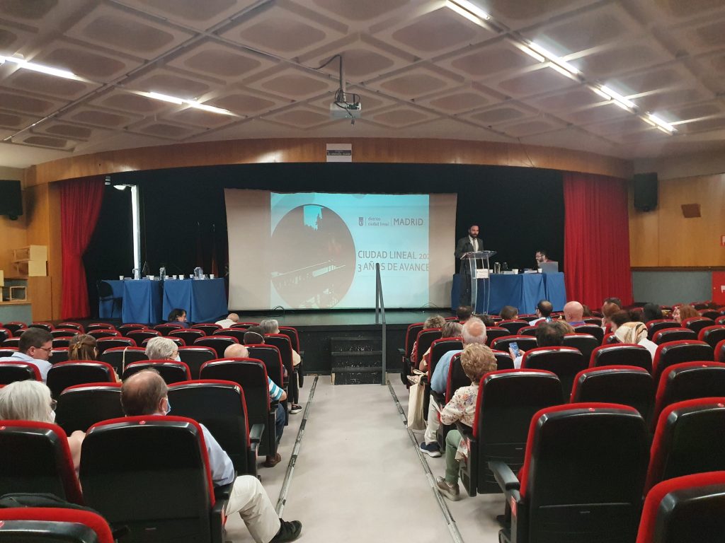 Pleno Ciudad Lineal Debate Estado distrito