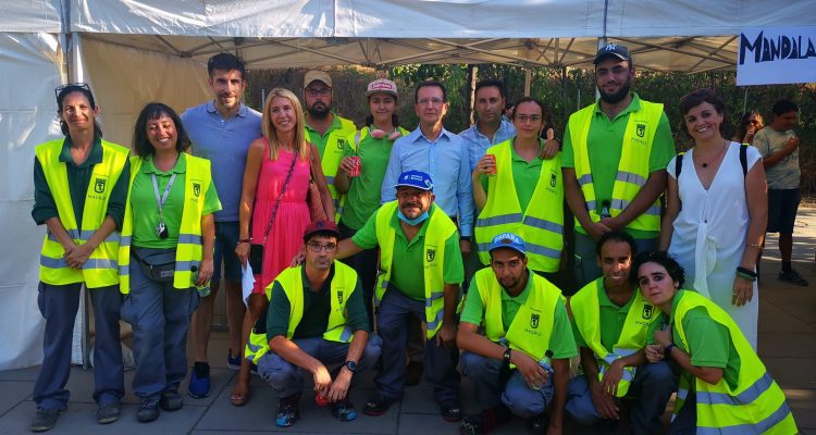 Saavedra y Casariego con la Unidad Distrital de Colaboración de San Blas-Canillejas