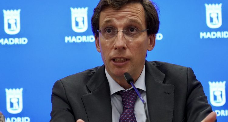 Almeida, este jueves, durante la rueda de prensa posterior a la Junta de Gobierno