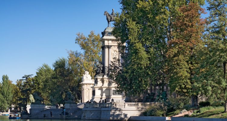 Monumento a Alfonso XII en el parque de El Retiro (Imagen de Antonello Dellanote)