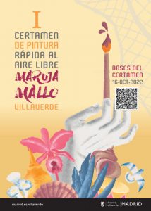 Cartel I Certamen de Pintura al Aire Libre Maruja Mallo