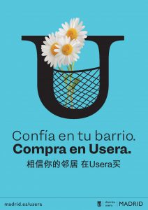 Cartel de la campaña ‘Usera próxima’