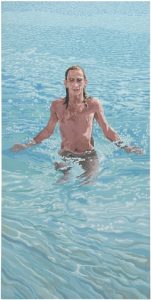 Imagen del cuadro de Costus con Enrique Naya en aguas gaditanas