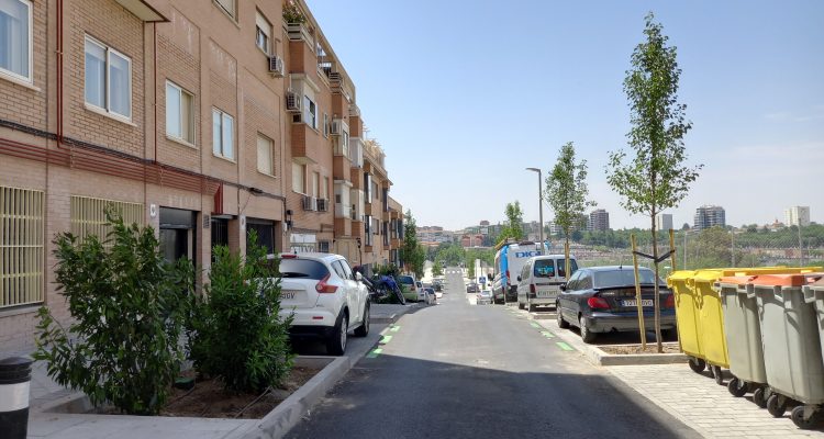 calle Alberdi después de las obras