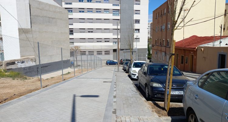 calle Isabel Serrano después de las obras