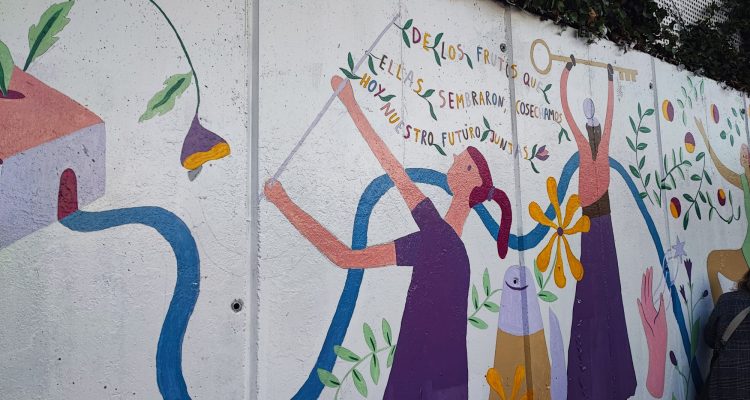 Nuevo mural de Villaverde, dedicado a las mujeres del distrito