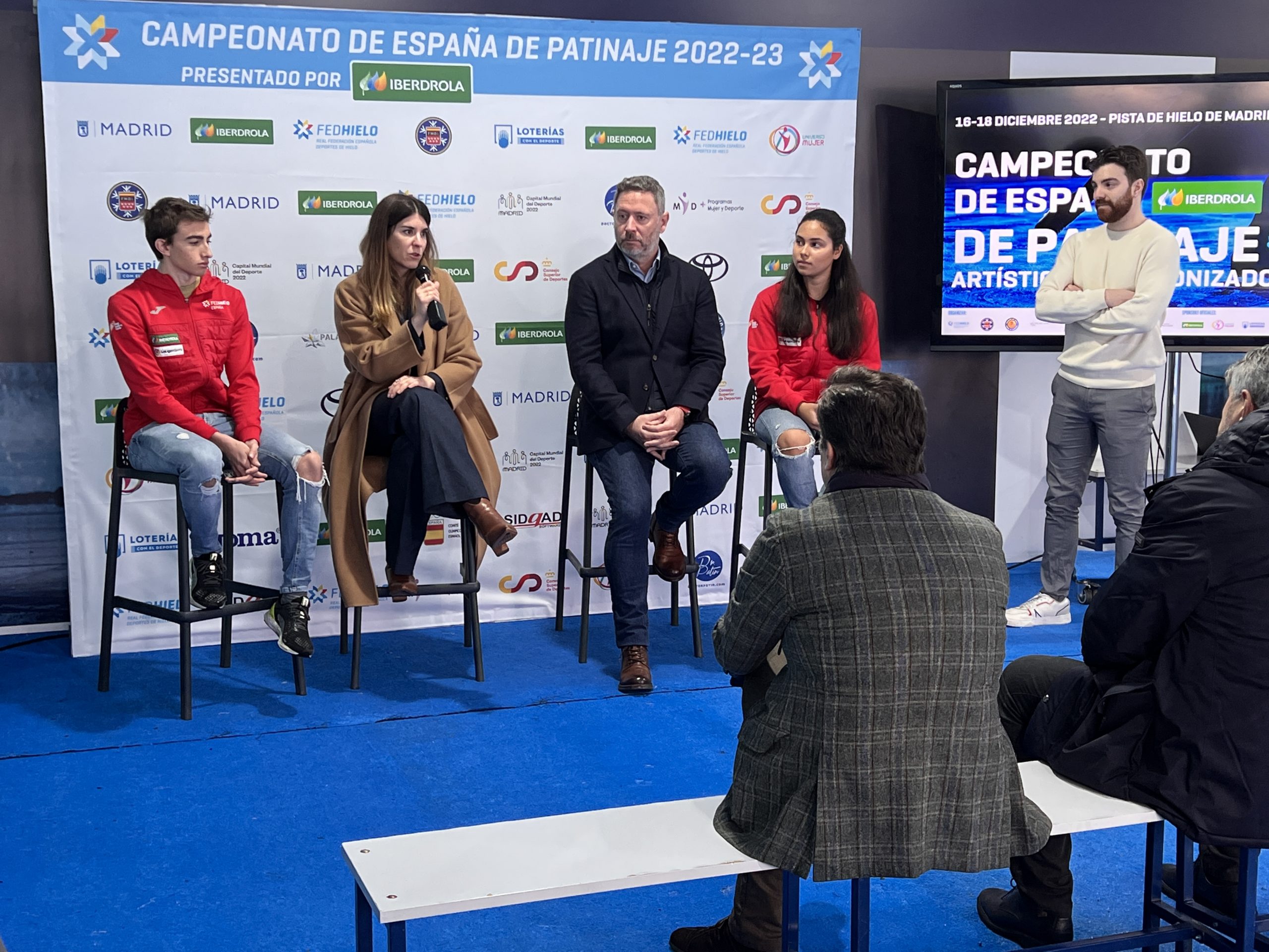 La concejala delegada de Deporte, Sofía Miranda, durante la presentación