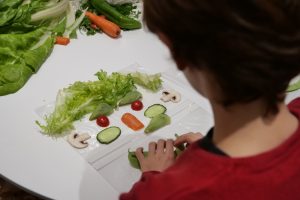 Taller organizado este martes en el Mercado Municipal de Guzmán el Bueno