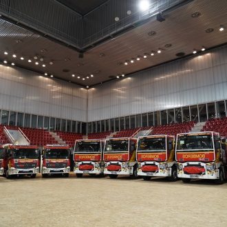 Nuevos vehículos de bomberos