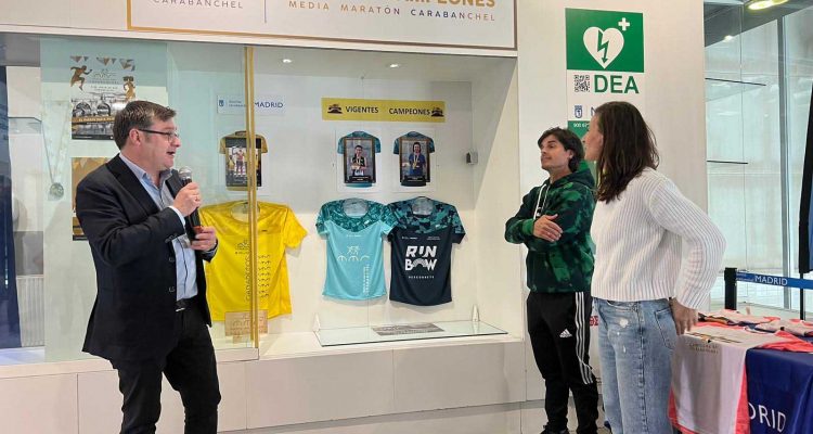 Presentación del Muro de Campeones de la Media Maratón de Carabanchel