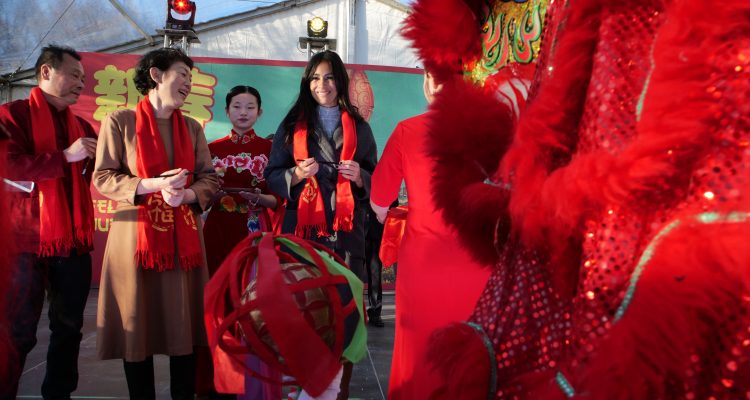 Inauguración del Año Nuevo chino 2023 en Usera