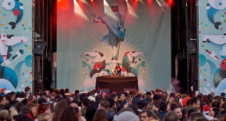 Momentos del carnaval de Madrid 2023