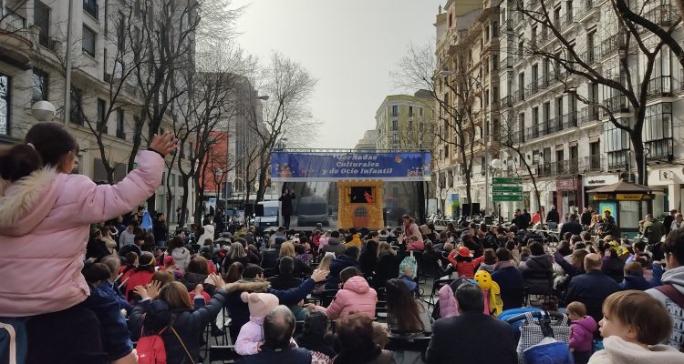 Actividades infantiles en el Carnaval del distrito de Salamanca
