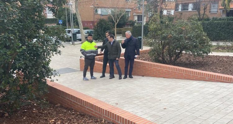 Obras de renovación de la zona entre las calles de Tinamús, Hornero y Girasol