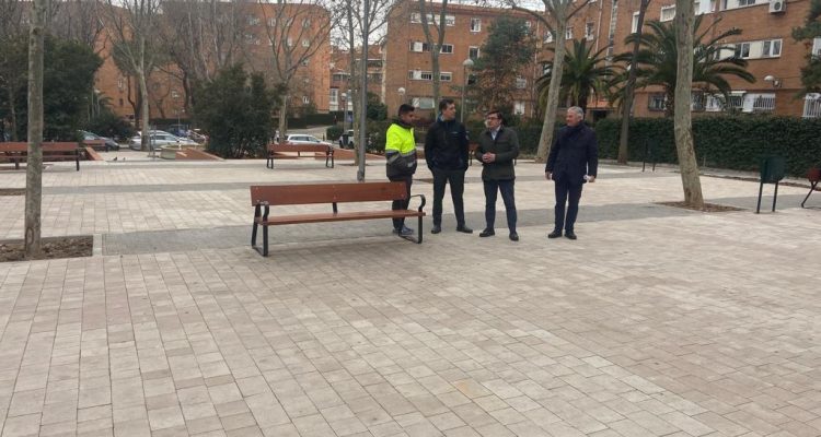 Obras de renovación en zona entre las calles de Tinamús, Hornero y Girasol