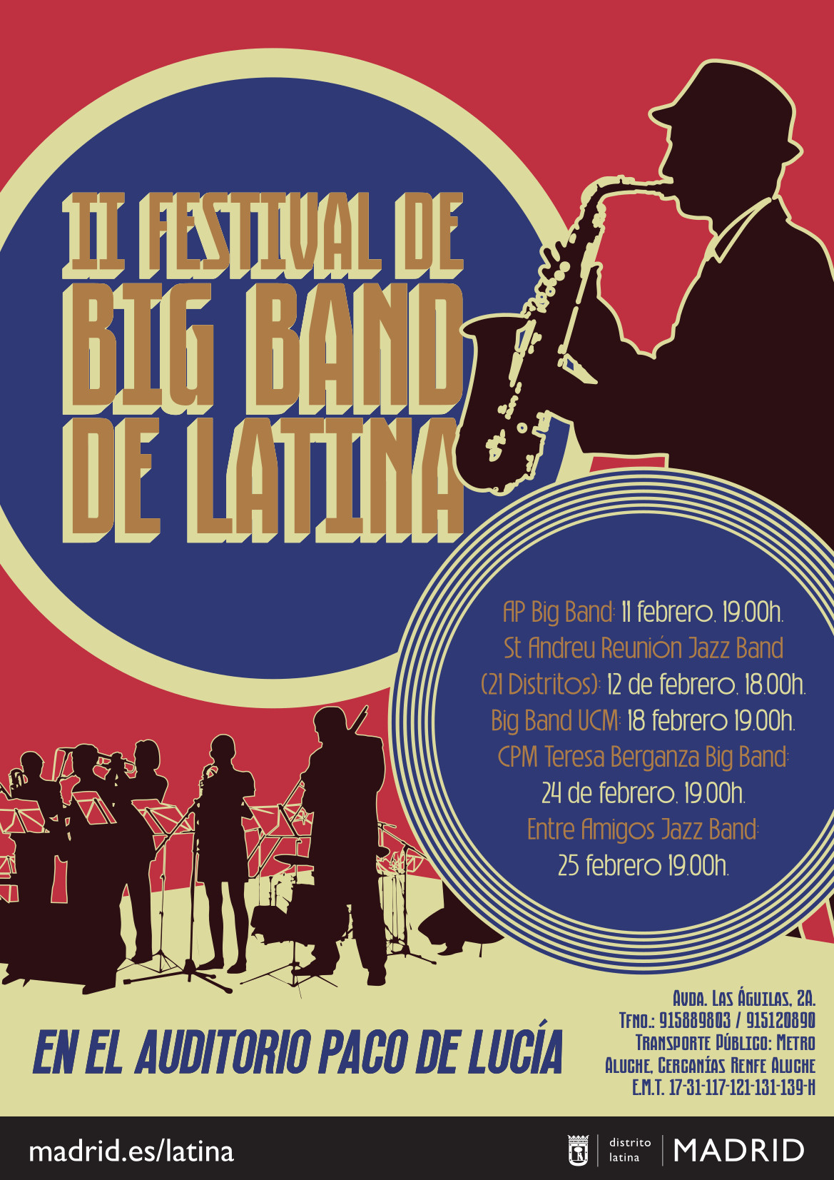 Cartel II Festival Big Band Latina