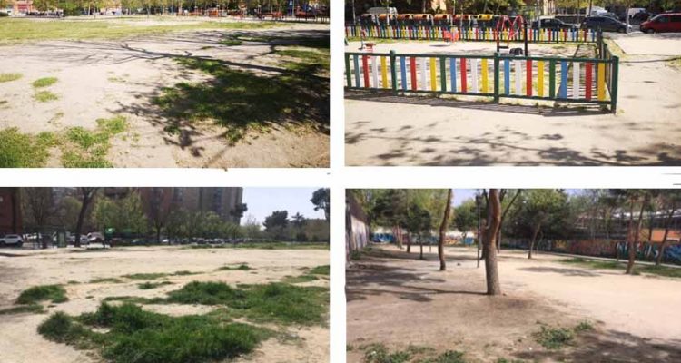 Estado del parque previo a la reforma