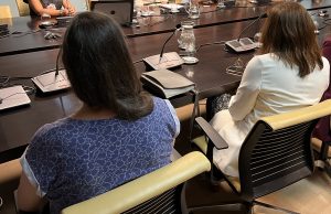 Mujeres en una reunión