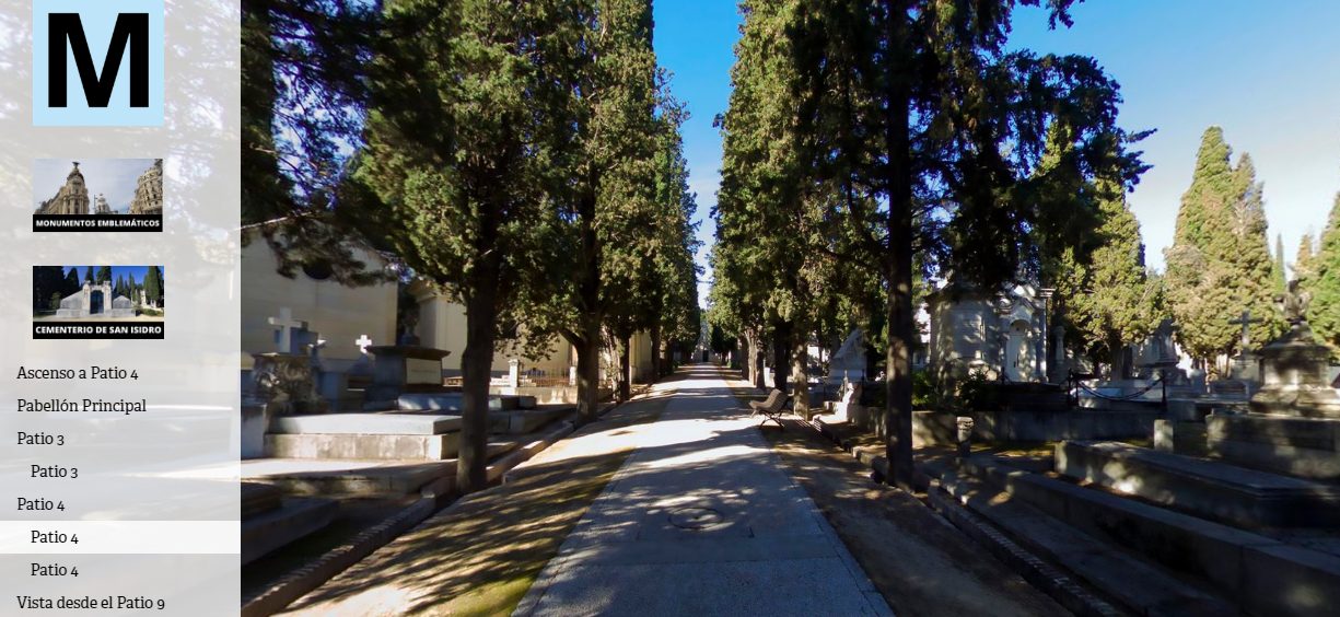 Vista del Cementerio de San Isidro