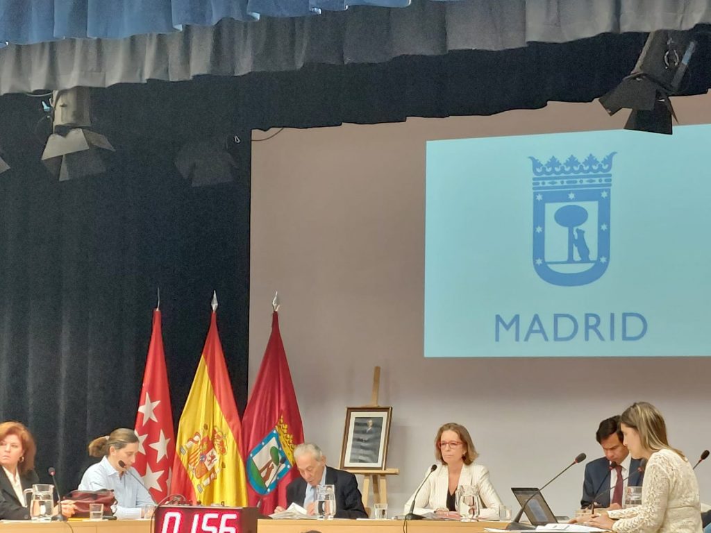 Último pleno de Arganzuela 