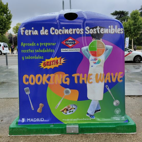 Contenedor 'Cooking the Wave' en Ciudad Universitaria