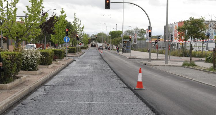 Operación asfalto 2022. Imagen de archivo. Ayuntamiento de Madrid