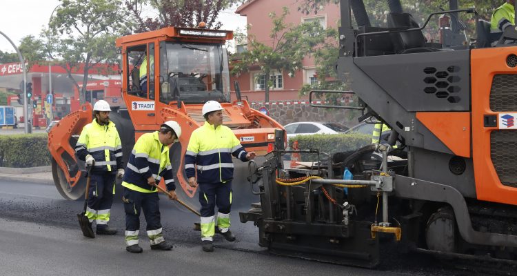 Operación asfalto 2022. Imagen de archivo. Ayuntamiento de Madrid