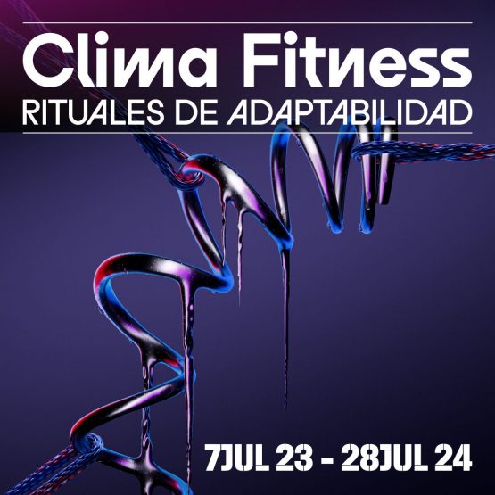 Cartel anunciador de 'Clima Fitness'