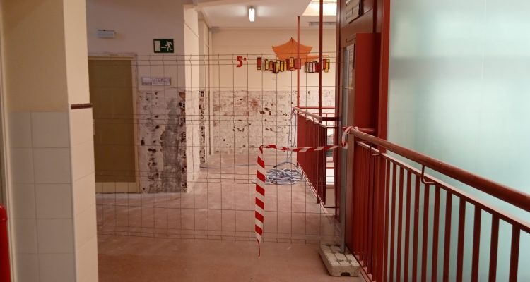 Obras en CEIP Ciudad de Guadalajara