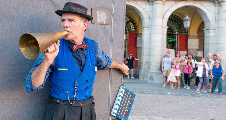 Chulaporama en la Plaza Mayor