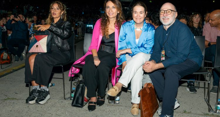Marta Rivera de la Cruz en el concierto 100 Cellos que clausuró Veranos de la Villa