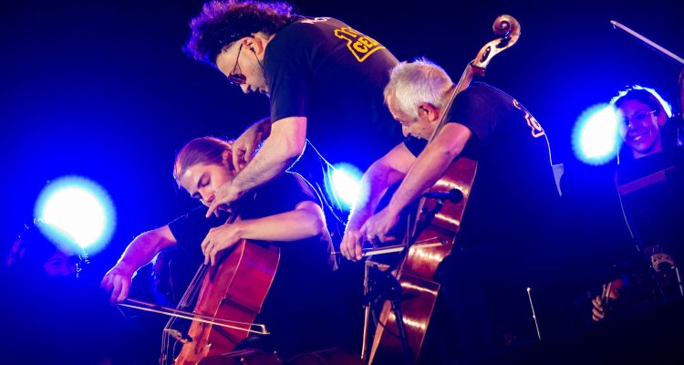 Concierto 100 Cellos que clausuró Veranos de la Villa