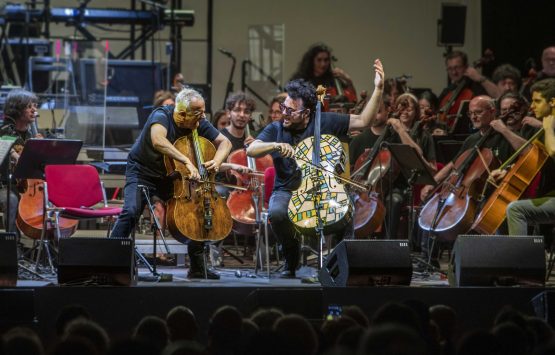 Actuación de '100 cellos' (imagen: Marco Borrelli)