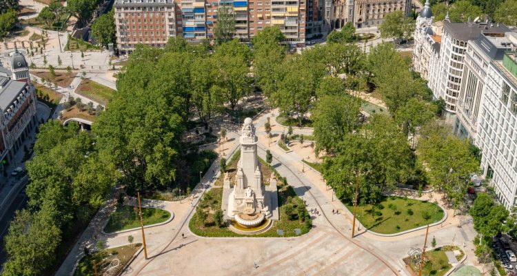 Imagen de la plaza de España