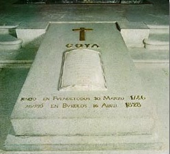 tumba de Goya