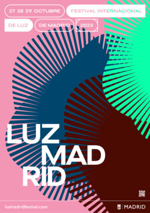 Cartel de la edición 2023 de LuzMadrid