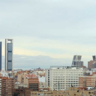 Imagen del skyline de Madrid