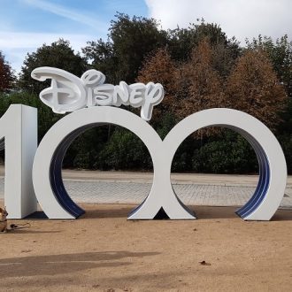 Escultura alegórica del Centenario de Disney