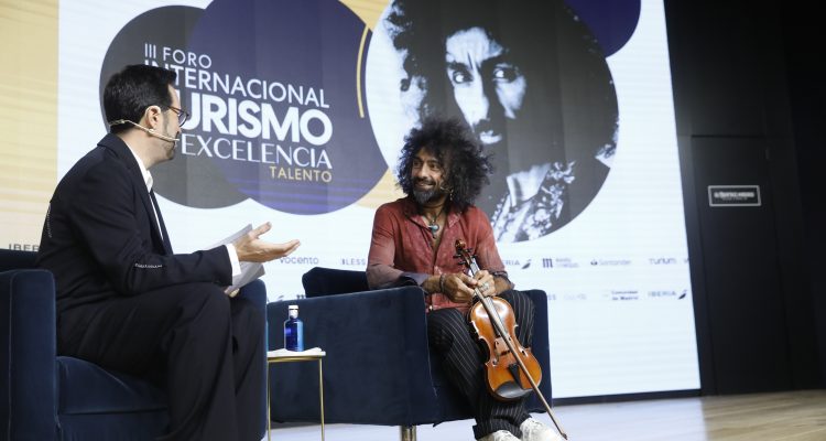 El violinista, Ara Malikian, uno de los participantes de la III edición de Turium Madrid