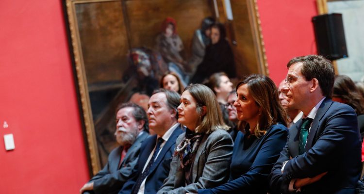 El alcade de Madrid y la alcaldesa de Valencia durante el homenaje en el Museo Sorolla