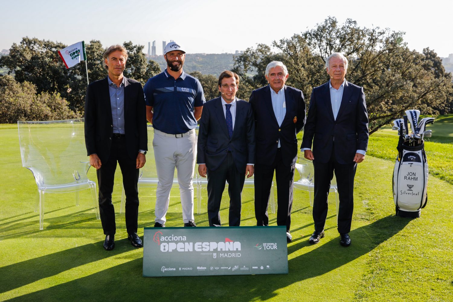 Almeida ensalza al torneo Acciona Open de España de golf como “un