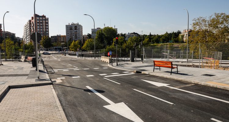 Nueva calle en el barrio de Peñagrande