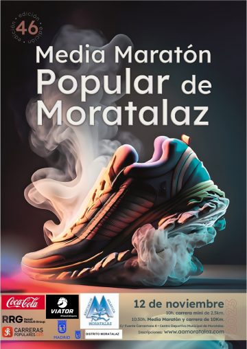 Cartel Media Maratón Moratalaz 2023