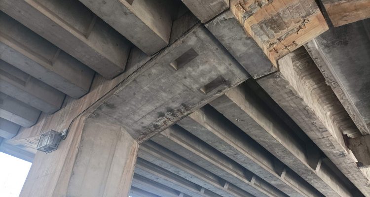 Estado actual del puente avenida de Andalucía