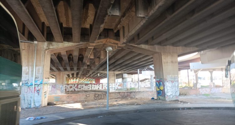 Estado actual del puente avenida de Andalucía