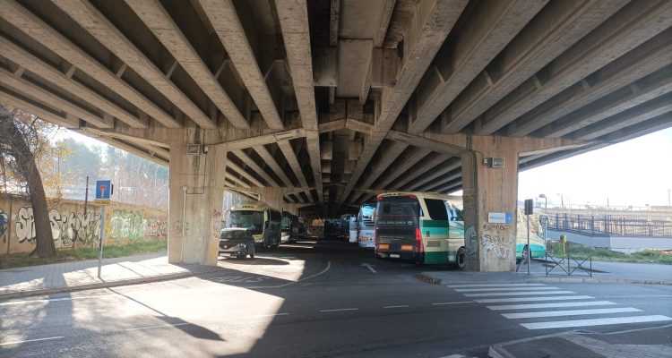 Estado actual del puente avenida de Andalucía