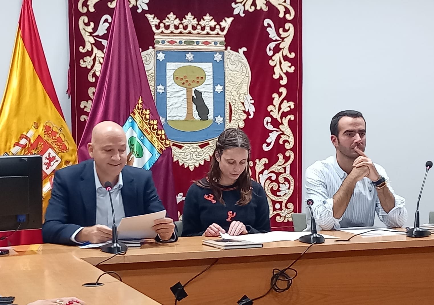 En la imagen, un momento de la entrega de premios